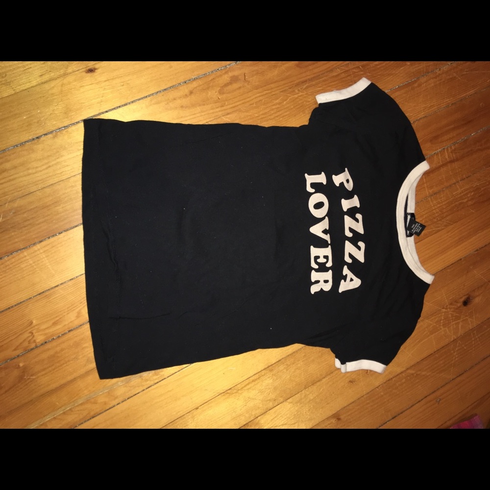 “Pizza Lover” forever21 tshirt